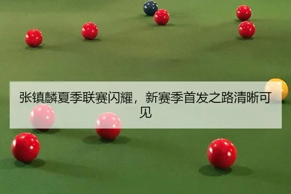 张镇麟夏季联赛闪耀，新赛季首发之路清晰可见